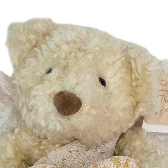 Russ Berrie Harmony Teddy Bear NWT Vintage Plush Angel Wings‎ Bears From Past - Picture 2 of 8